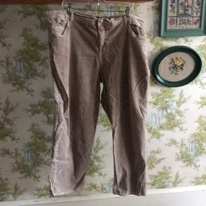 Gloria Vanderbilt Corduroy Pants